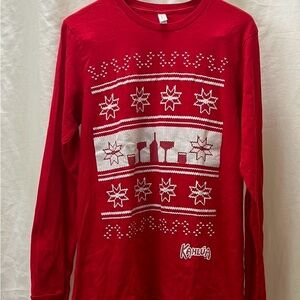 Kahlua long sleeve Christmas shirt.L